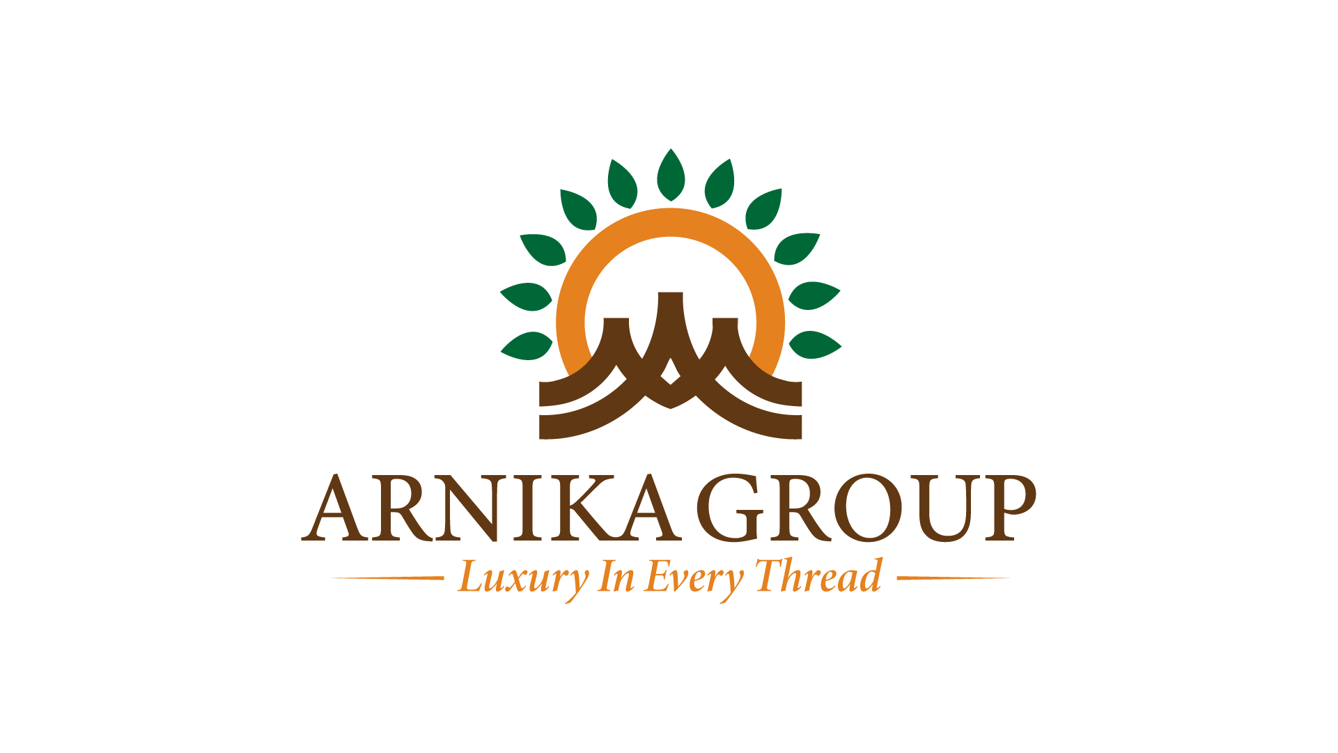 Arnika Group — Luxury Textile Logo Design Showcase Media