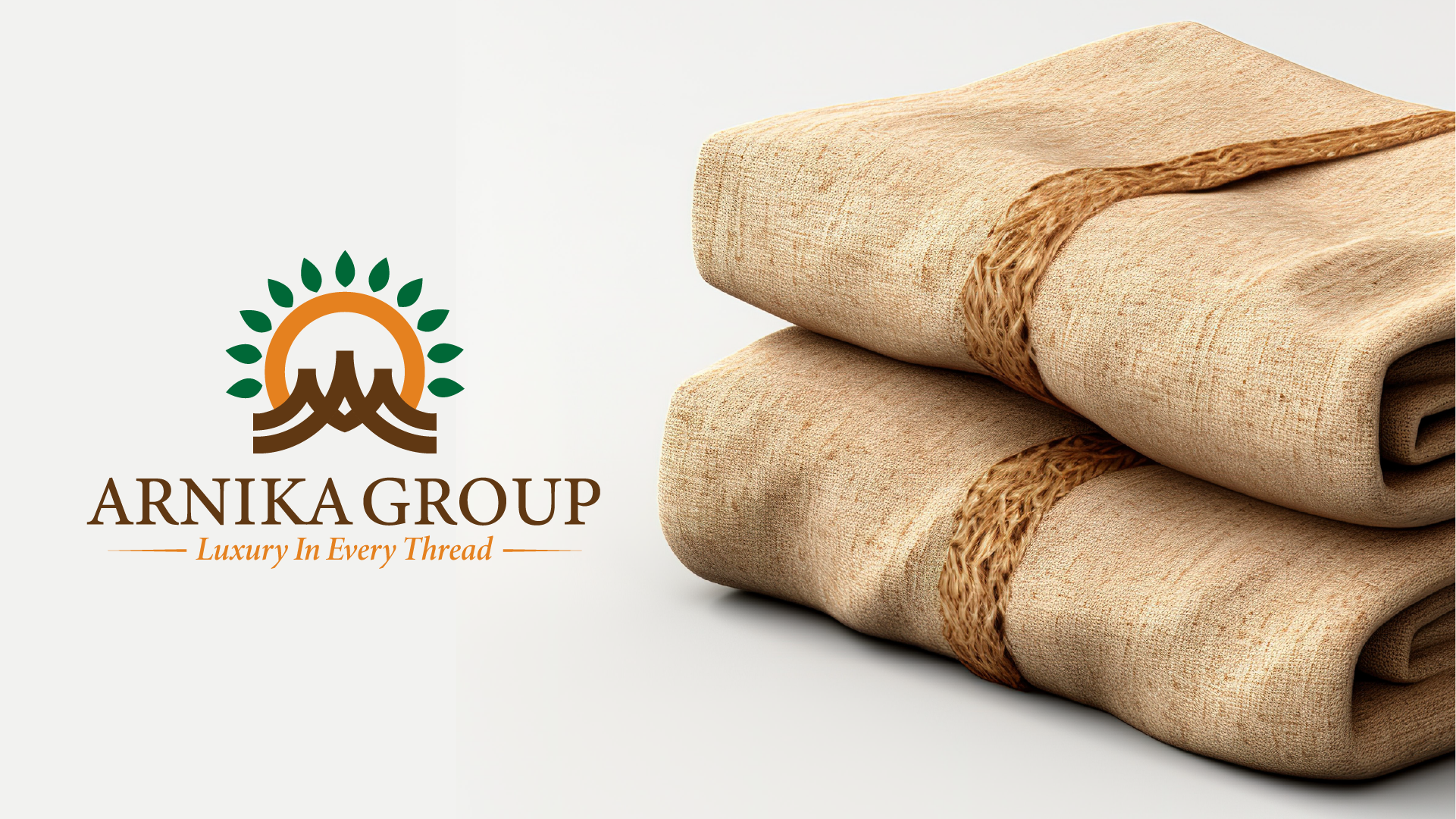 Arnika Group — Luxury Textile Logo Design presentation 3