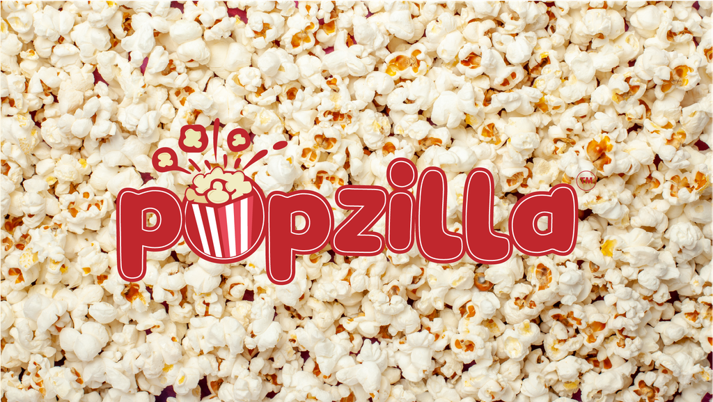 Popzilla — Popcorn Branding & Packaging Design Showcase Media