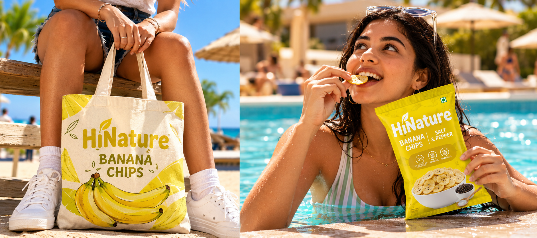 HiNature – Premium Banana Chips presentation 1