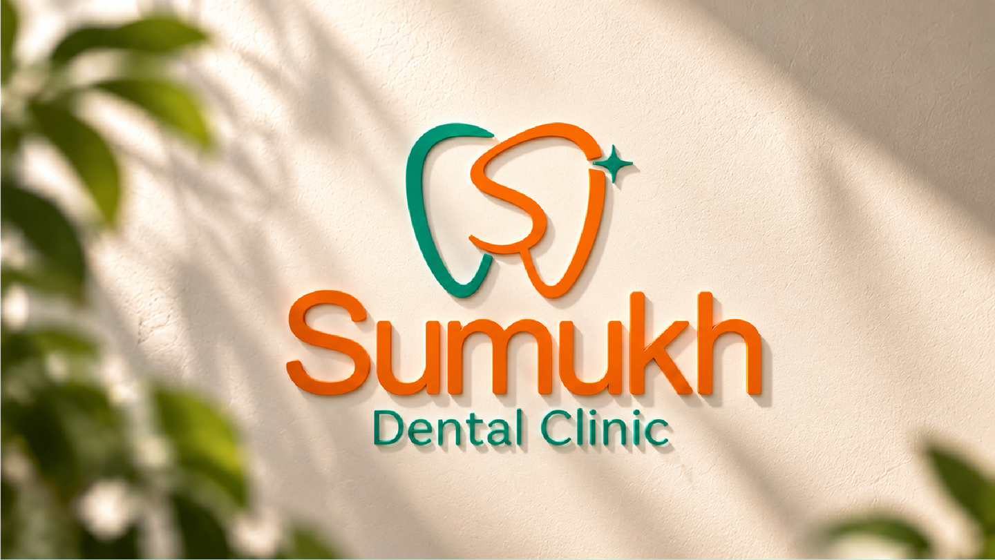 Sumukh — Dental Clinic Logo Design presentation 9